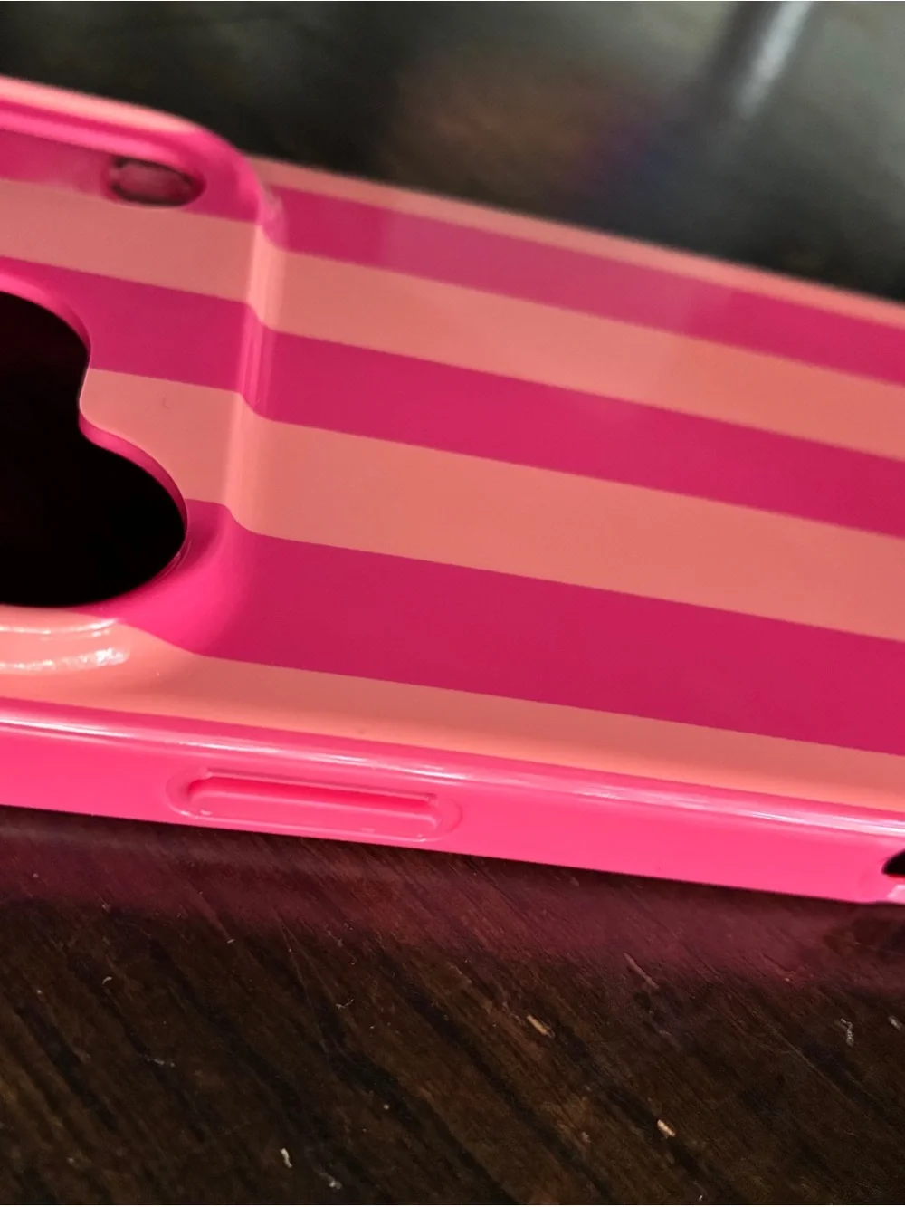 kate spade Pink Stripe Protective iPhone 17 Pro Max Case